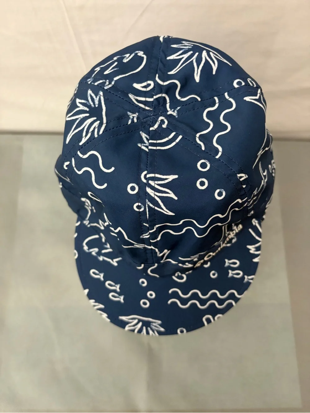 Columbia Kids Youth Ocean Print Sun Hat L/XL - New w/o Tags (F220)